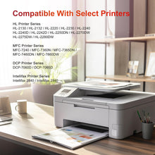 ejet Compatible Toner Cartridge Replacement for Brother TN450 TN420 TN-450 TN-420 for HL-2270DW HL-2280DW HL-2230 HL-2240 MFC-7360N MFC-7860DW DCP-7065DN Intellifax 2840 2940 Printer (4 Black)