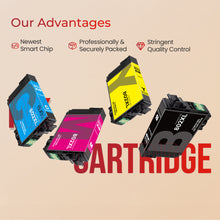 ejet Remanufactured for Epson 802 Ink Cartridges Replacement for Epson 802XL Ink Cartridges Combo Pack Work with WF-4740 WF-4730 WF-4720 WF-4734 EC-4020 EC-4030 (1 Black, 1 Cyan, 1 Magenta, 1 Yellow)