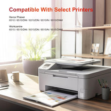 ejet Compatible Toner Cartridge Replacement for Xerox Phaser 6510 Toner WorkCentre 6515 for Xerox 6510 6510/dni Workcentre 6515 6515/dni - 106R03477 106R03478 106R03479 106R03480 High Yield (4-Pack)