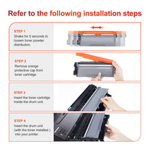 ejet Compatible Toner Cartridge Replacement for Brother TN450 TN420 TN-450 TN-420 for HL-2270DW HL-2280DW HL-2230 HL-2240 MFC-7360N MFC-7860DW DCP-7065DN Intellifax 2840 2940 Printer (4 Black)